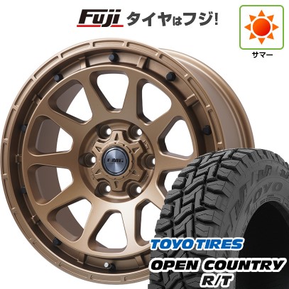プラド/ハイラックス/トライトン 夏タイヤ ホイール４本セット 265/60R18 トーヨー オープンカントリー R/T RBL レアマイスター LMG DIEZ ブロンズ 18インチ