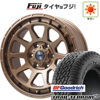 プラド/ハイラックス/トライトン 夏タイヤ ホイール４本セット 265/60R18 BFグッドリッチ トレールテレーンT/A ORWL レアマイスター LMG DIEZ ブロンズ 18インチ