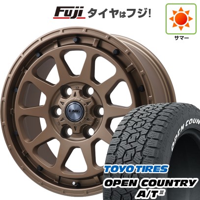 ランクル300 夏タイヤ ホイール４本セット 265/65R18 トーヨー オープンカントリー A/T III RWL/RBL レアマイスター LMG DIEZ ブロンズ 18インチ