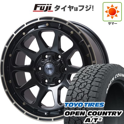 プラド/ハイラックス/トライトン(GSR) 夏タイヤ ホイール４本セット 265/65R17 トーヨー オープンカントリー A/T III RWL/RBL レアマイスター LMG DIEZ グロスブラック/ブロンズクリア 17インチ