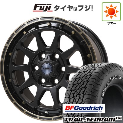 ランクル300 夏タイヤ ホイール4本セット 265/65R18 BFグッドリッチ トレールテレーンT/A ORWL レアマイスター LMG DIEZ グロスブラック/ブロンズクリア 18インチ