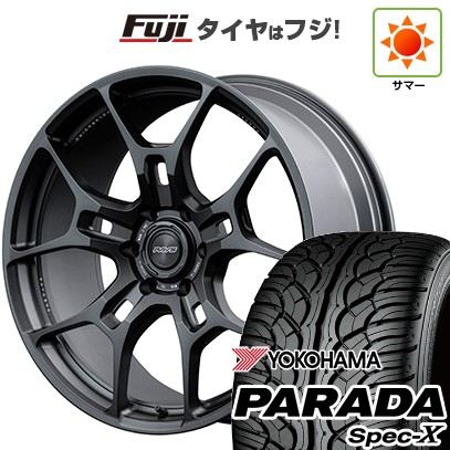 ランクル300 夏タイヤ ホイール4本セット 305/40R22 ヨコハマ PARADA Spec-X RAYS レイズ ボルクレーシング G025 GC 22インチ