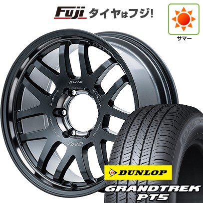 プラド/ハイラックス/トライトン 夏タイヤ ホイール4本セット 265/60R18 ダンロップ グラントレック PT5 RAYS レイズ A LAP-07X 2324 LIMITED EDITION 18インチ