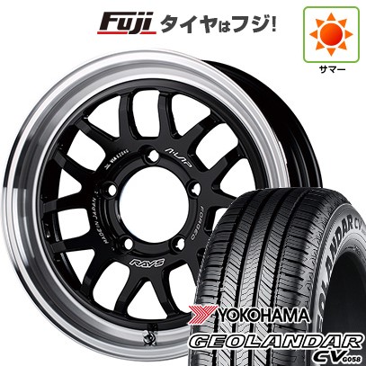 ジムニーシエラ/ジムニーノマド 夏タイヤ ホイール4本セット 225/70R16 ヨコハマ ジオランダー CV G058 RAYS レイズ A LAP-07X 16インチ