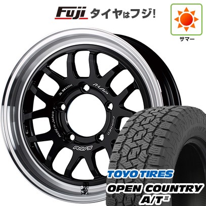 ジムニー 夏タイヤ ホイール4本セット 175/80R16 トーヨー オープンカントリー A/T III RBL RAYS レイズ A LAP-07X 16インチ