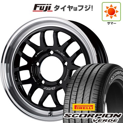 ジムニーシエラ/ジムニーノマド 夏タイヤ ホイール4本セット 215/70R16 ピレリ スコーピオン ヴェルデ RAYS レイズ A LAP-07X 16インチ