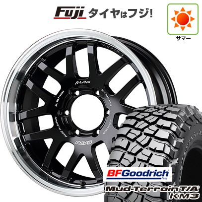 プラド/ハイラックス/トライトン(GSR) 夏タイヤ ホイール4本セット 265/65R17 BFグッドリッチ マッドテレーンT/A KM3 RAYS レイズ A LAP-07X 17インチ