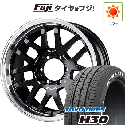 ハイエース200系 夏タイヤ ホイール4本セット 225/50R18 107/105R トーヨー H30 RAYS レイズ A LAP-07X 18インチ