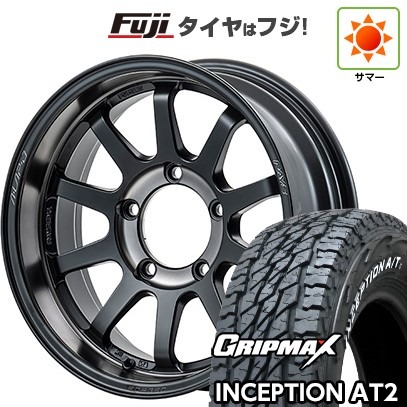 ジムニー 夏タイヤ ホイール4本セット 175/80R16 グリップマックス インセプション A/TII RWL(限定) RAYS レイズ A LAP-J 2324 LIMITED EDITION 16インチ