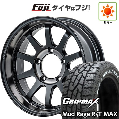 ジムニー 夏タイヤ ホイール4本セット 185/85R16 グリップマックス マッドレイジR/T MAX RWL(限定) RAYS レイズ A LAP-J 2324 LIMITED EDITION 16インチ