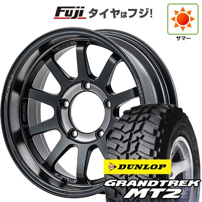 ジムニー 夏タイヤ ホイール4本セット 195/80R16 ダンロップ グラントレック MT2 RAYS レイズ A LAP-J 2324 LIMITED EDITION 16インチ