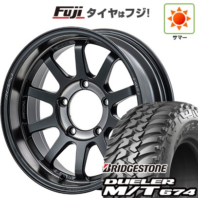 ジムニー 夏タイヤ ホイール4本セット 185/85R16 ブリヂストン デューラー M/T674 RAYS レイズ A LAP-J 2324 LIMITED EDITION 16インチ