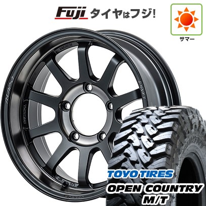ジムニー 夏タイヤ ホイール4本セット 195/80R16 トーヨー オープンカントリー M/T RAYS レイズ A LAP-J 2324 LIMITED EDITION 16インチ
