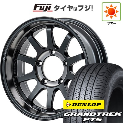 ジムニー 夏タイヤ ホイール4本セット 175/80R16 ダンロップ グラントレック PT5 RAYS レイズ A LAP-J 2324 LIMITED EDITION 16インチ