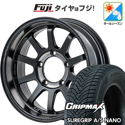ジムニー オールシーズンタイヤ ホイール4本セット 175/80R16 グリップマックス シュアグリップ オールシーズン ナノ(限定) RAYS レイズ A LAP-J 2324 LIMITED EDITION 16インチ