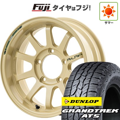 ジムニーシエラ/ジムニーノマド 夏タイヤ ホイール4本セット 215/70R16 ダンロップ グラントレック AT5 RAYS レイズ A LAP-J DESERT EDITION 16インチ