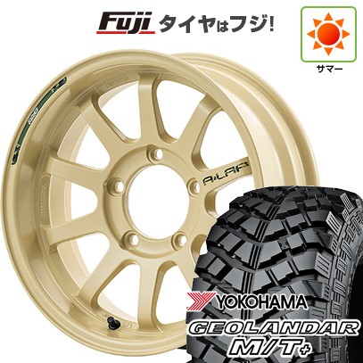 ジムニー 夏タイヤ ホイール4本セット 195/80R16 ヨコハマ ジオランダー M/T+ G001J RAYS レイズ A LAP-J DESERT EDITION 16インチ