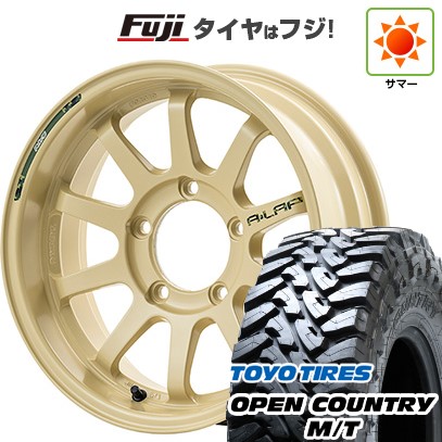 ジムニー 夏タイヤ ホイール4本セット 195/80R16 トーヨー オープンカントリー M/T RAYS レイズ A LAP-J DESERT EDITION 16インチ