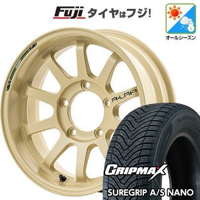 ジムニー オールシーズンタイヤ ホイール4本セット 175/80R16 グリップマックス シュアグリップ オールシーズン ナノ(限定) RAYS レイズ A LAP-J DESERT EDITION 16インチ