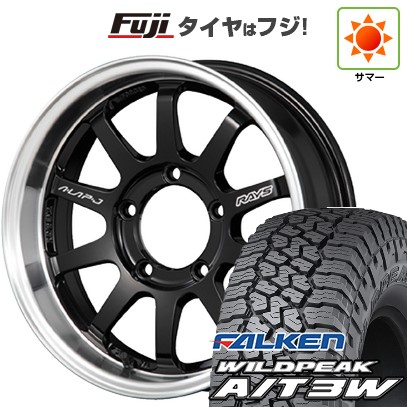 ジムニー 夏タイヤ ホイール4本セット 175/80R16 ファルケン ワイルドピーク A/T3W RAYS レイズ A LAP-J FORGED 16インチ