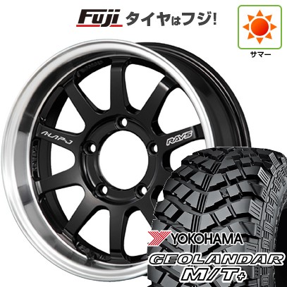 ジムニー 夏タイヤ ホイール4本セット 195/80R16 ヨコハマ ジオランダー M/T+ G001J RAYS レイズ A LAP-J FORGED 16インチ