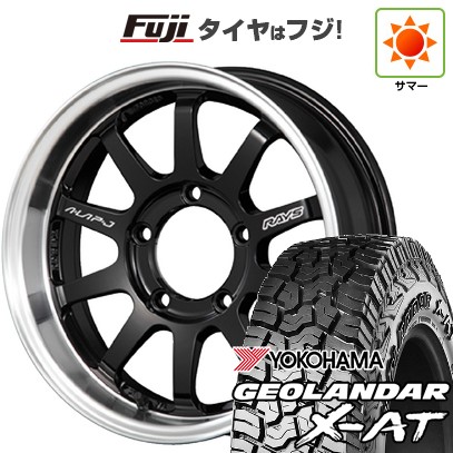 ジムニーシエラ/ジムニーノマド 夏タイヤ ホイール4本セット 215/70R16 ヨコハマ ジオランダー X-AT G016 RAYS レイズ A LAP-J FORGED 16インチ