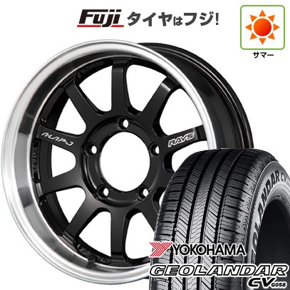 ジムニーシエラ/ジムニーノマド 夏タイヤ ホイール4本セット 215/70R16 ヨコハマ ジオランダー CV G058 RAYS レイズ A LAP-J FORGED 16インチ