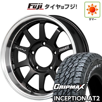 ジムニー 夏タイヤ ホイール4本セット 175/80R16 グリップマックス インセプション A/TII RWL(限定) RAYS レイズ A LAP-J FORGED 16インチ