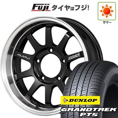 ジムニーシエラ/ジムニーノマド 夏タイヤ ホイール4本セット 225/70R16 ダンロップ グラントレック PT5 RAYS レイズ A LAP-J FORGED 16インチ