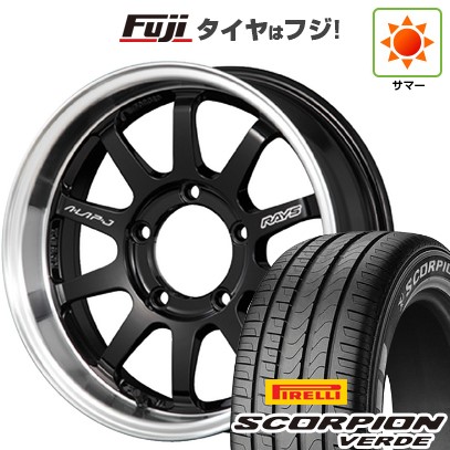 ジムニーシエラ/ジムニーノマド 夏タイヤ ホイール4本セット 215/70R16 ピレリ スコーピオン ヴェルデ RAYS レイズ A LAP-J FORGED 16インチ