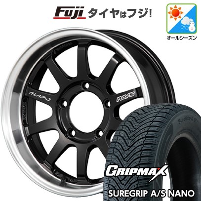 ジムニー オールシーズンタイヤ ホイール4本セット 175/80R16 グリップマックス シュアグリップ オールシーズン ナノ(限定) RAYS レイズ A LAP-J FORGED 16インチ