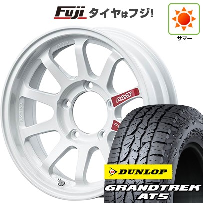 ジムニー 夏タイヤ ホイール4本セット 175/80R16 ダンロップ グラントレック AT5 RAYS レイズ A LAP-J PRO 16インチ
