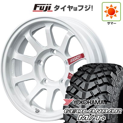 ジムニー 夏タイヤ ホイール4本セット 195/80R16 ヨコハマ ジオランダー M/T+ G001J RAYS レイズ A LAP-J PRO 16インチ