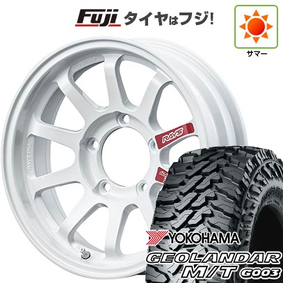 ジムニー 夏タイヤ ホイール4本セット 185/85R16 ヨコハマ ジオランダー M/T G003 RAYS レイズ A LAP-J PRO 16インチ