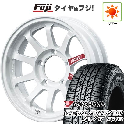 ジムニー 夏タイヤ ホイール4本セット 175/80R16 ヨコハマ ジオランダー A/T G015 RBL RAYS レイズ A LAP-J PRO 16インチ