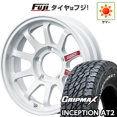 ジムニー 夏タイヤ ホイール4本セット 175/80R16 グリップマックス インセプション A/TII RWL(限定) RAYS レイズ A LAP-J PRO 16インチ