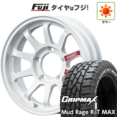ジムニー 夏タイヤ ホイール4本セット 185/85R16 グリップマックス マッドレイジR/T MAX RWL(限定) RAYS レイズ A LAP-J PRO 16インチ