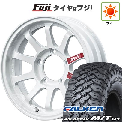 ジムニー 夏タイヤ ホイール4本セット 185/85R16 ファルケン ワイルドピーク M/T01 RAYS レイズ A LAP-J PRO 16インチ