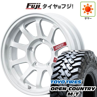 ジムニー 夏タイヤ ホイール4本セット 195/80R16 トーヨー オープンカントリー M/T RAYS レイズ A LAP-J PRO 16インチ
