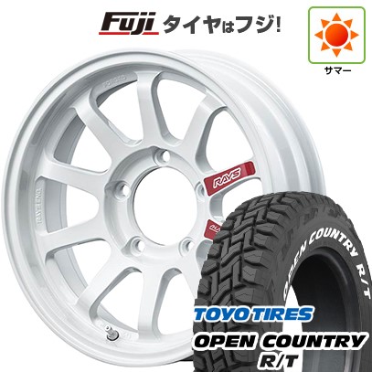 ジムニー 夏タイヤ ホイール4本セット 185/85R16 トーヨー オープンカントリー R/T RWL/RBL RAYS レイズ A LAP-J PRO 16インチ