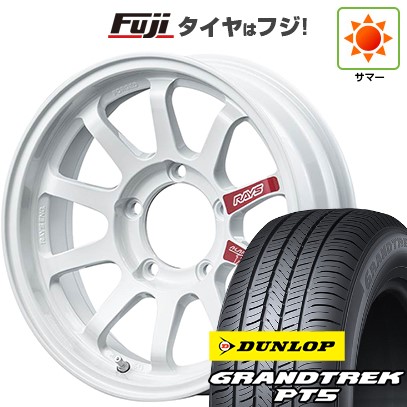 ジムニー 夏タイヤ ホイール4本セット 175/80R16 ダンロップ グラントレック PT5 RAYS レイズ A LAP-J PRO 16インチ