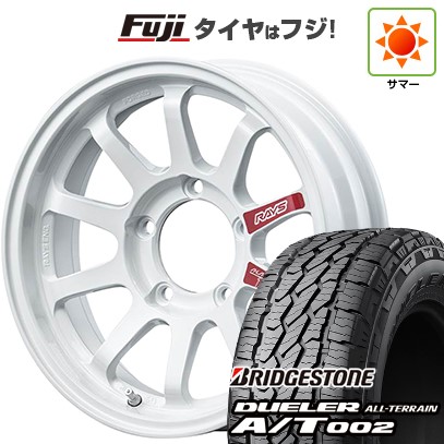 ジムニーシエラ/ジムニーノマド 夏タイヤ ホイール4本セット 215/70R16 ブリヂストン デューラー A/T002 OWL/RBL RAYS レイズ A LAP-J PRO 16インチ
