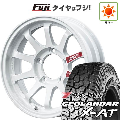 ジムニーシエラ/ジムニーノマド 夏タイヤ ホイール4本セット 215/70R16 ヨコハマ ジオランダー X-AT G016 RAYS レイズ A LAP-J PRO 16インチ