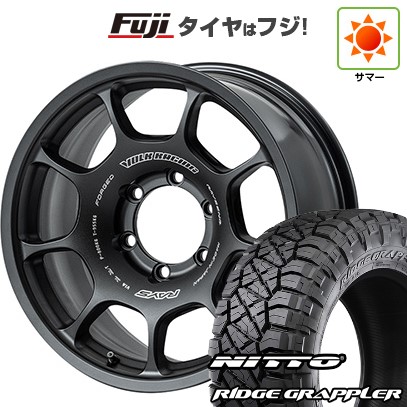 【パンク保証付き】プラド/ハイラックス/トライトン(GSR) 夏タイヤ ホイール4本セット 265/65R17 ニットー リッジグラップラー RAYS レイズ ボルクレーシング ZE40X 17インチ