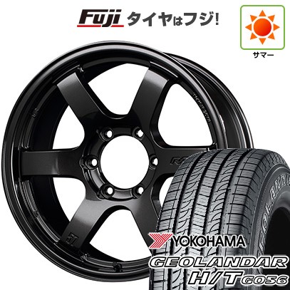 プラド/ハイラックス/トライトン 夏タイヤ ホイール4本セット 265/60R18 ヨコハマ ジオランダー H/T G056 RAYS レイズ グラムライツ 57DR-X 18インチ