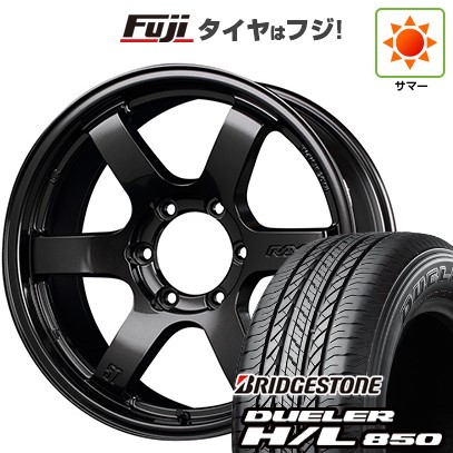 プラド/ハイラックス/トライトン(GSR) 夏タイヤ ホイール4本セット 265/65R17 ブリヂストン デューラー H/L850 RAYS レイズ グラムライツ 57DR-X 17インチ
