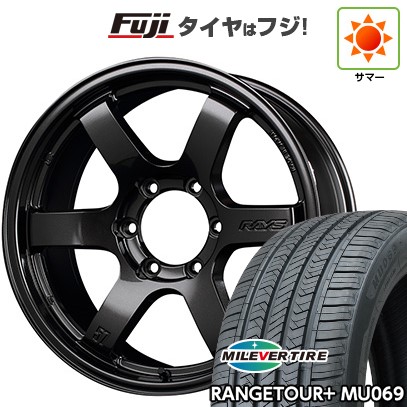プラド/ハイラックス/トライトン(GSR) 夏タイヤ ホイール4本セット 265/65R17 ミレバー レンジツアープラスMU069（限定） RAYS レイズ グラムライツ 57DR-X 17インチ