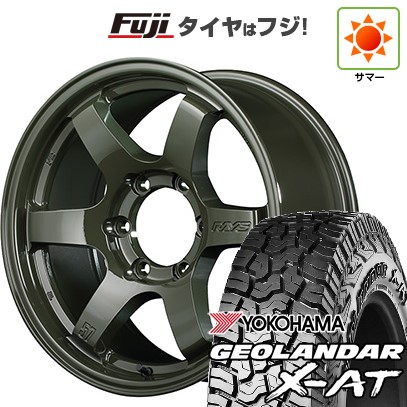 プラド/ハイラックス/トライトン 夏タイヤ ホイール4本セット 265/60R18 ヨコハマ ジオランダー X-AT G016 RAYS レイズ グラムライツ 57DR-X Limited Edition 18インチ