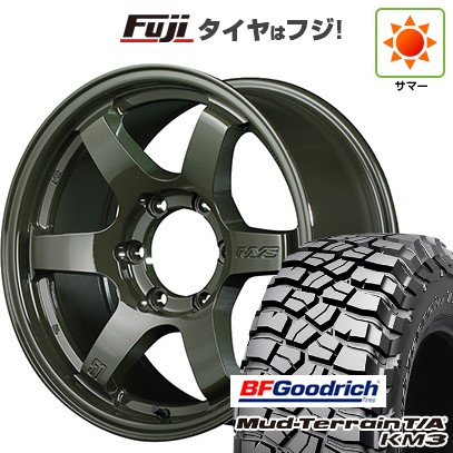 プラド/ハイラックス 夏タイヤ ホイール4本セット 265/70R17 BFグッドリッチ マッドテレーンT/A KM3 RAYS レイズ グラムライツ 57DR-X Limited Edition 17インチ