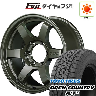 プラド/ハイラックス/トライトン(GSR) 夏タイヤ ホイール4本セット 265/65R17 トーヨー オープンカントリー A/T III RBL RAYS レイズ グラムライツ 57DR-X Limited Edition 17インチ